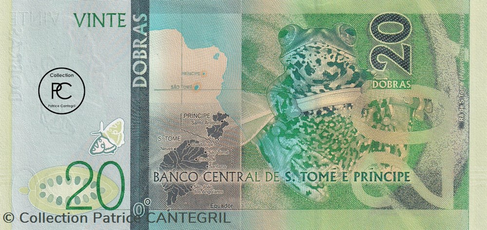 2016 Pick72a 20 Db - Dobra santoméen Unc billets afrique sao et principe 2016 pick72a 20 db dobra santomeen unc