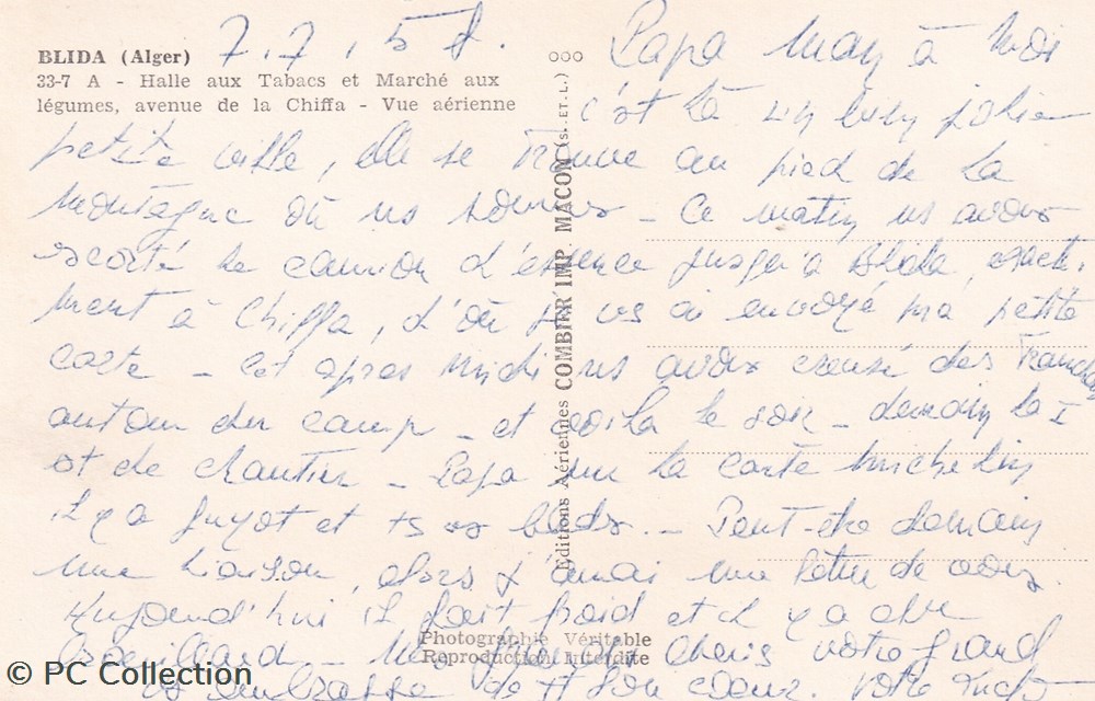 7-7-1956 Archives Para Pauselli 3 documents anciens 7 7 1956 archives para pauselli