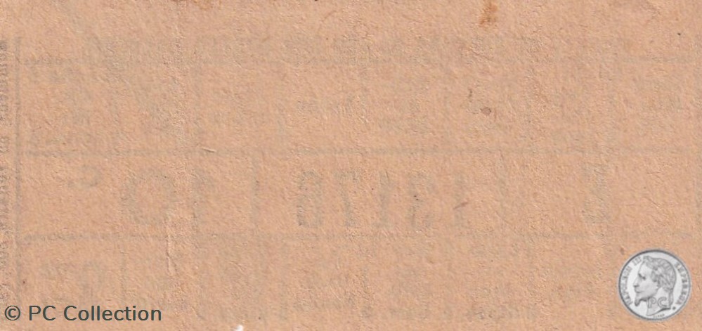 Ticket billet tramway -Tramways d'Alger début XXe "Société de Chemins de fer sur Routes d'Algérie" documents anciens titres transport ticket billet tramway tramways alger debut xxe societe de chemins de fer sur routes algerie