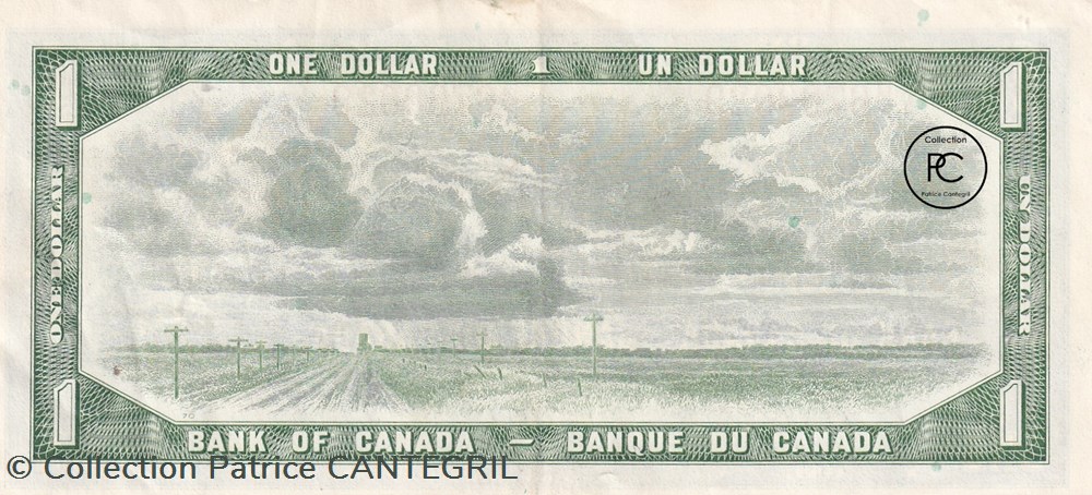 1967 Pick 84b 1 $ - Dollar canadien sup billets amerique du nord canada 1967 pick 84b 1 dollar canadien sup