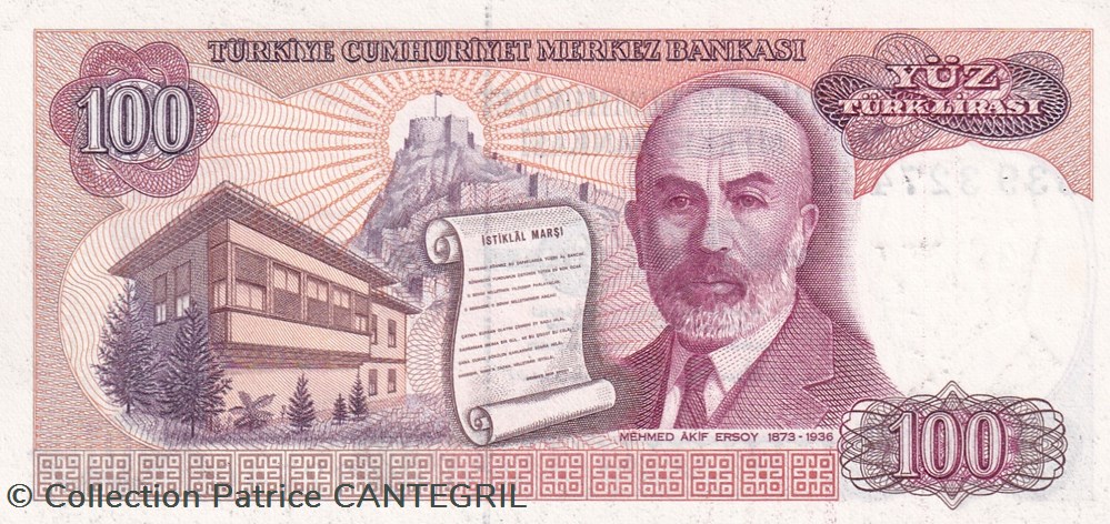 100 Türk Lirası Türkiye Cumhuriyet Merkez Bankası L. 1970 Unc Pick 194a(1) billets asie turquie 100 turk liras turkiye cumhuriyet merkez bankas l 1970 unc pick 194a 1