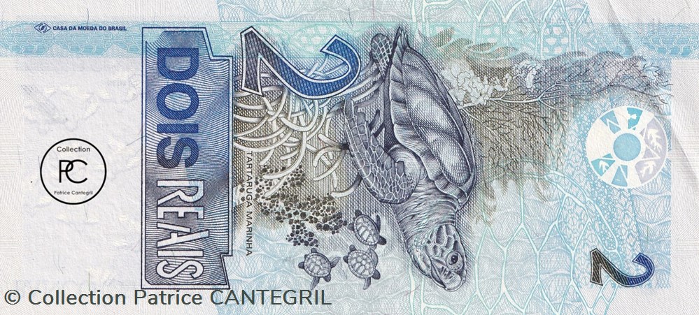 2008 Pick249e 2 R$ - Réal brésilien Unc billets amerique du sud 2008 pick249e 2 r real bresilien unc