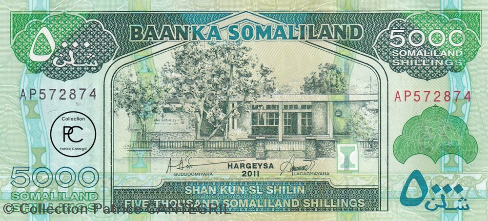 2011 Pick21a 5 000 Sh - Shilling somalilandais Unc billets afrique 2011 pick21a 5 000 sh shilling somalilandais unc