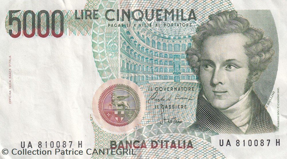5.000 Lire Banca d'Italia 04.01.1985 TTB Pick 111a billets europe italie 5 000 lire banca italia 04 01 1985 ttb pick 111a