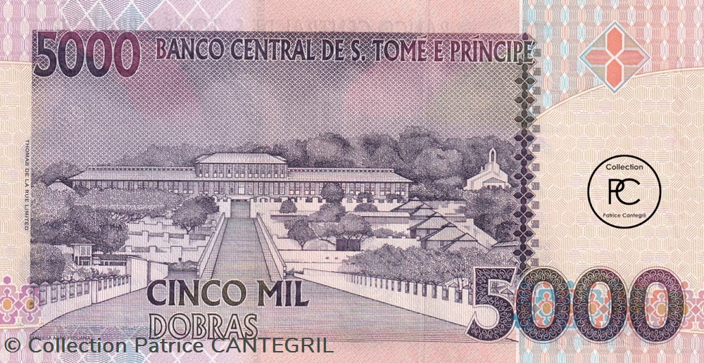 2013 Pick65d 5 000 Db - Dobra santoméen Unc billets afrique sao et principe 2013 pick65d 5 000 db dobra santomeen unc