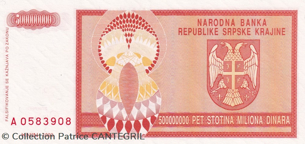 1993 billets europe bosnie herzegovine 1993