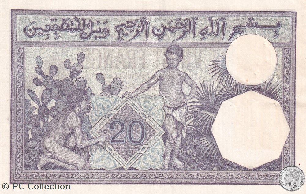 1928 Pick78b 20 Franc algérien 571 Spl billets afrique 1928 pick78b 20 franc algerien 571 spl