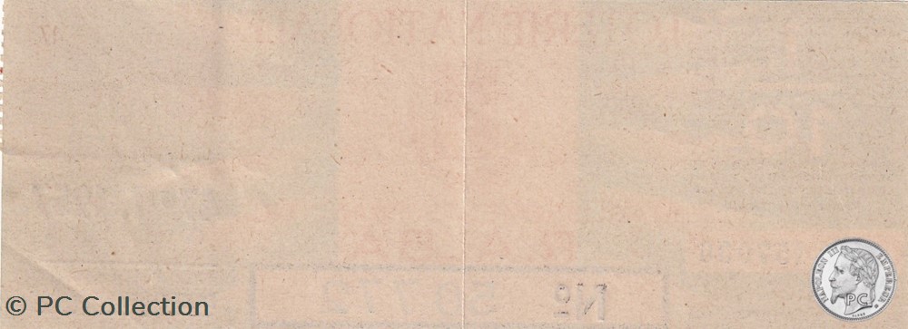 billets afrique loterie algerienne 1 10eme 47eme tranche 1957