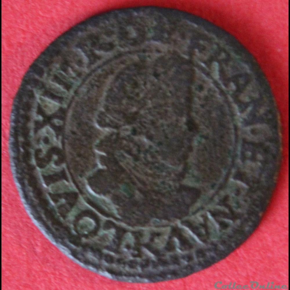 monnaie france moderne double tournoi 1816
