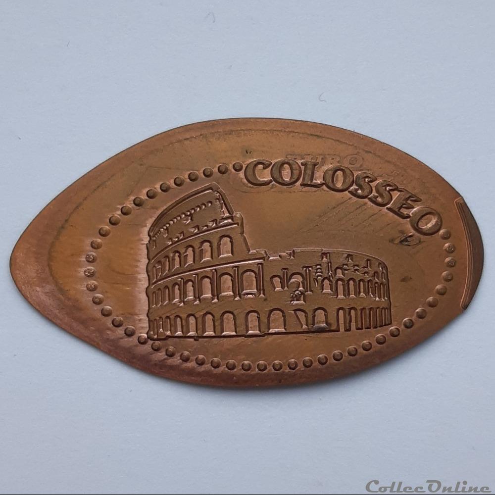 medaille rome colosseo