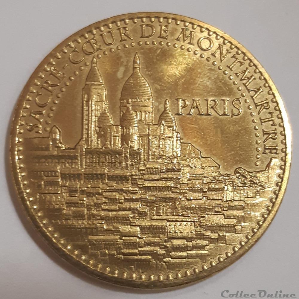 medaille paris sacre coeur de montmartre