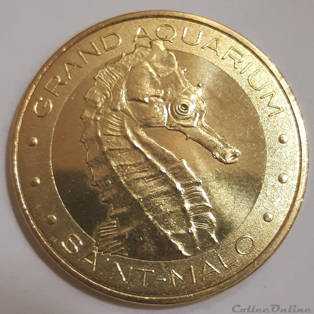 medaille saint malo grand aquarium