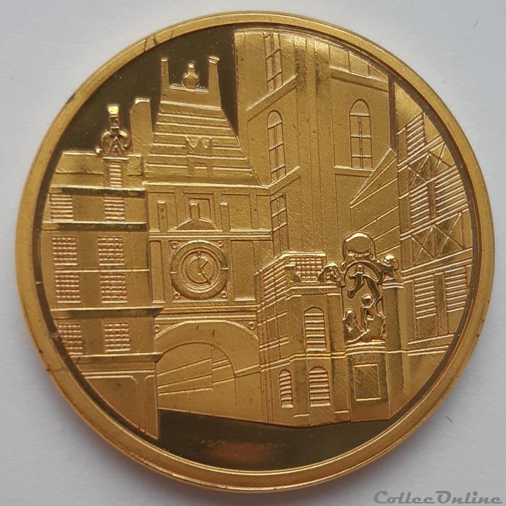 Rouen - Gros-Horloge medaille rouen gros horloge