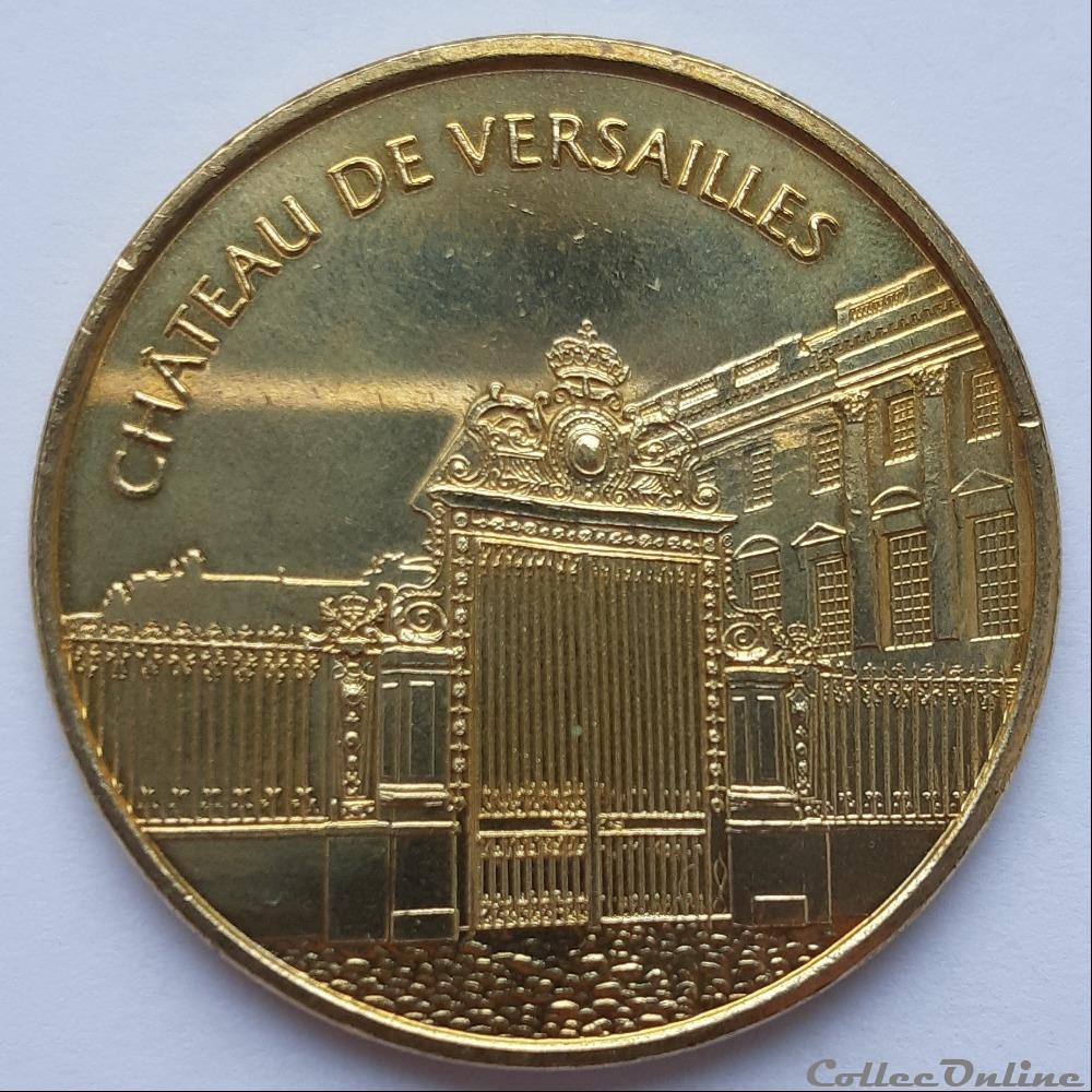 Château de Versailles - Le Château medaille chateau de versailles le chateau