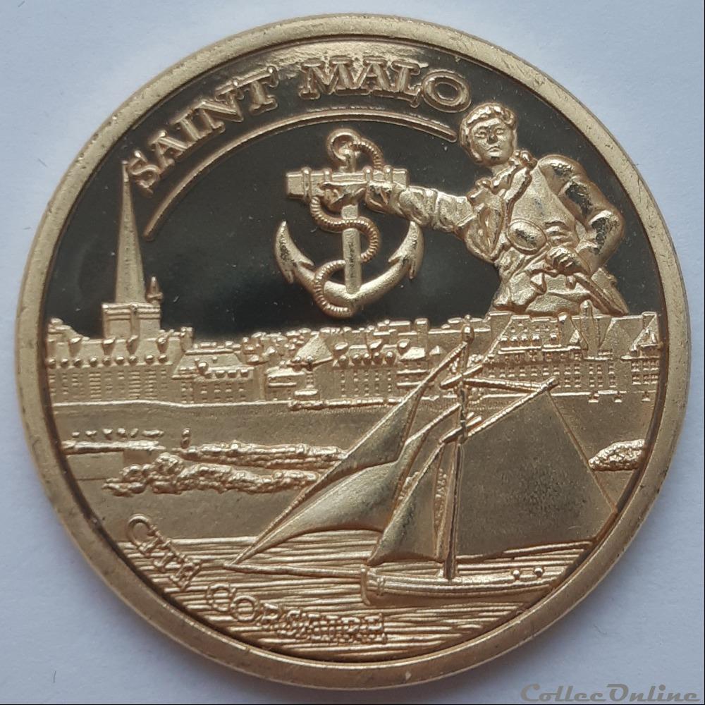 Saint-Malo - Cité Corsaire medaille saint malo cite corsaire