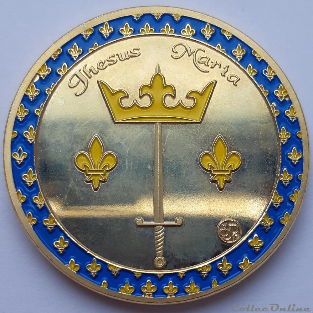 Orléans - Jeanne d'Arc 1412-1431 medaille orleans jeanne arc 1412 1431