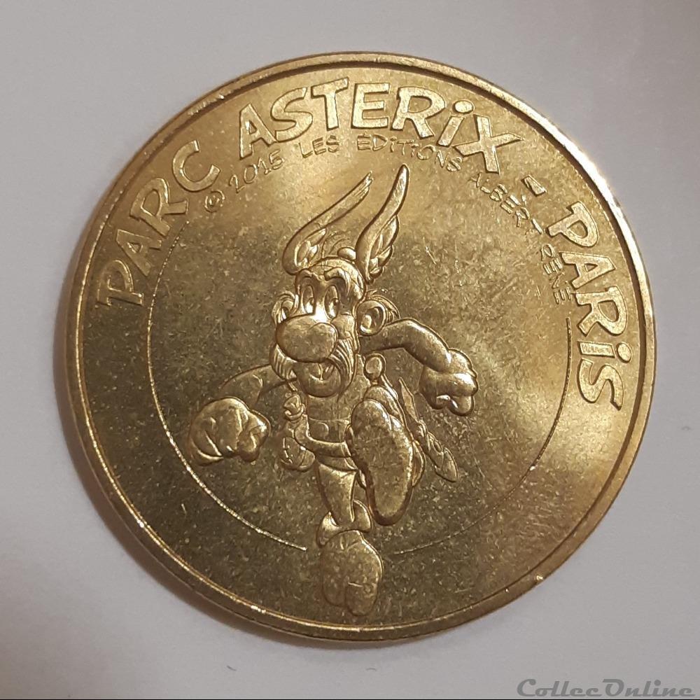 medaille parc asterix asterix 2015