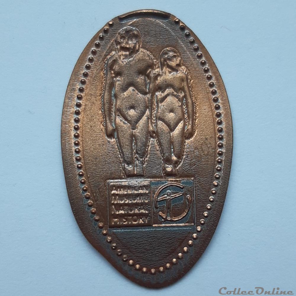 New York - American Museum of Natural History medaille new york american museum of natural history