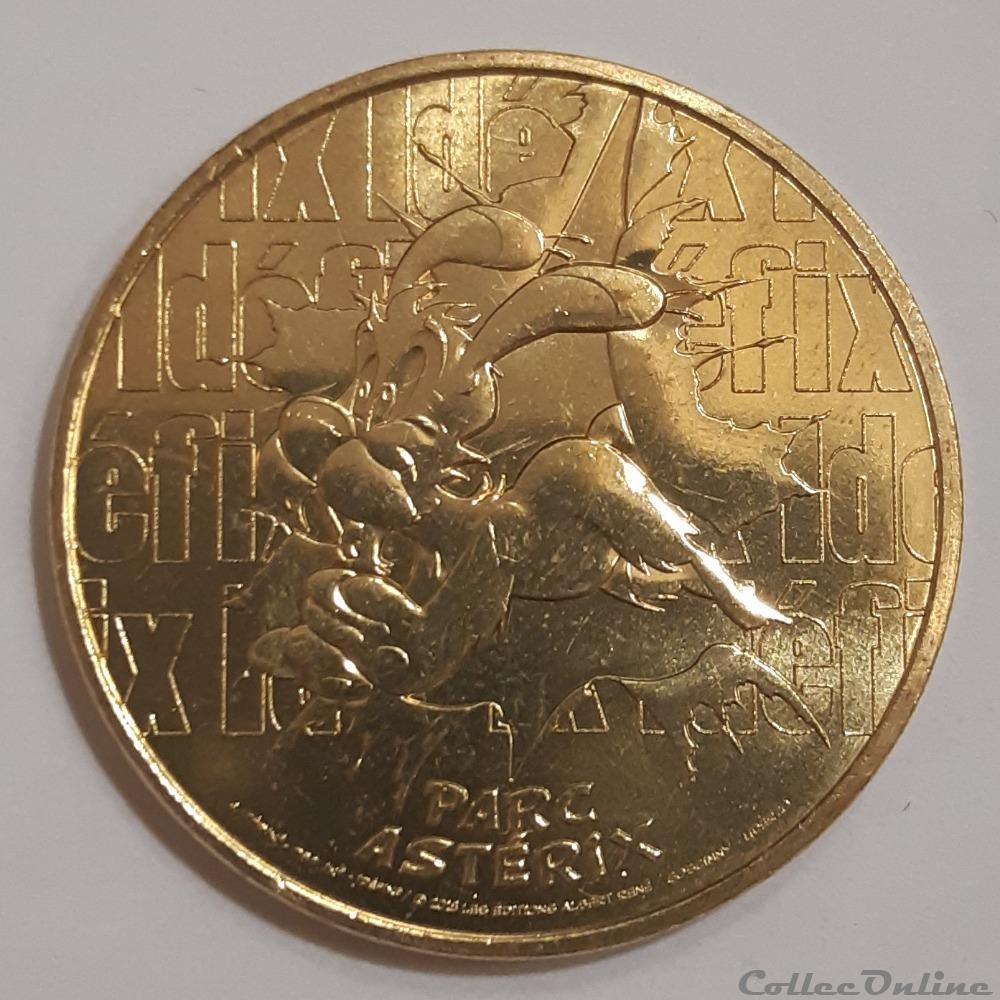 medaille parc asterix idefix 2018