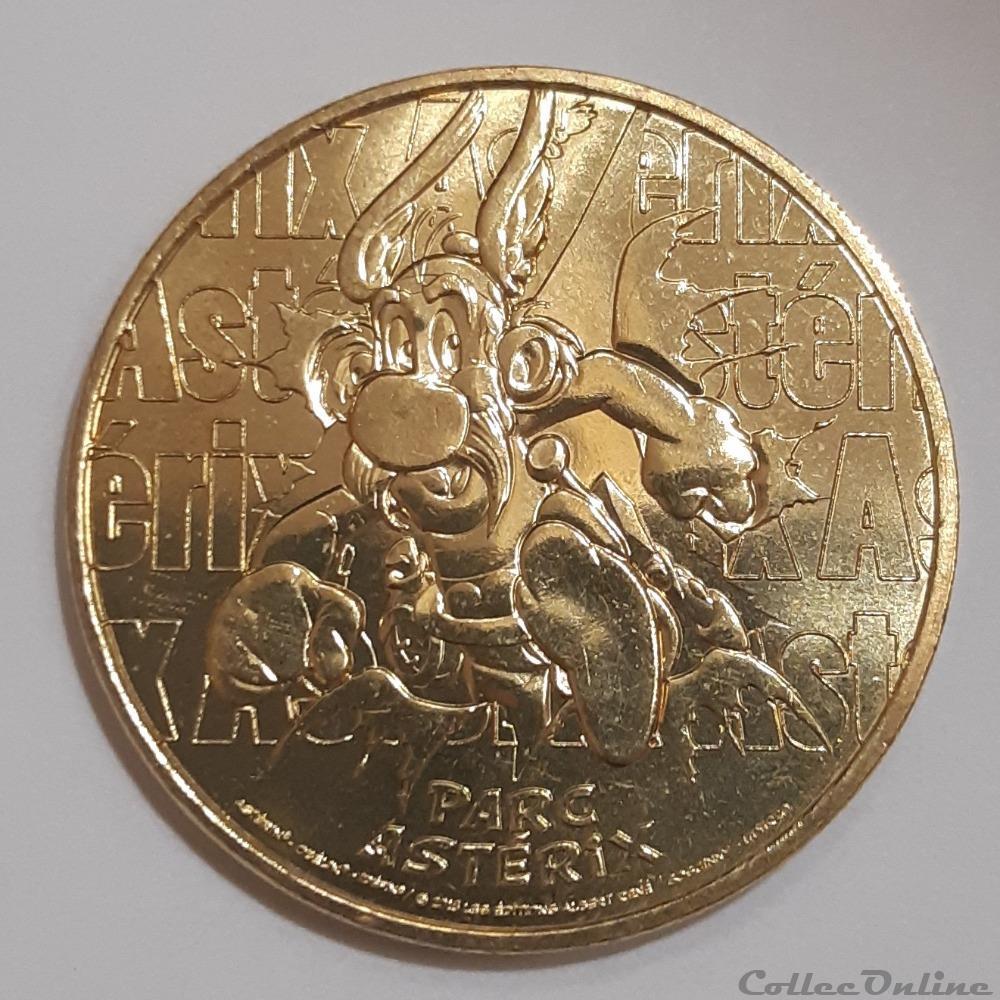 medaille parc asterix asterix 2018