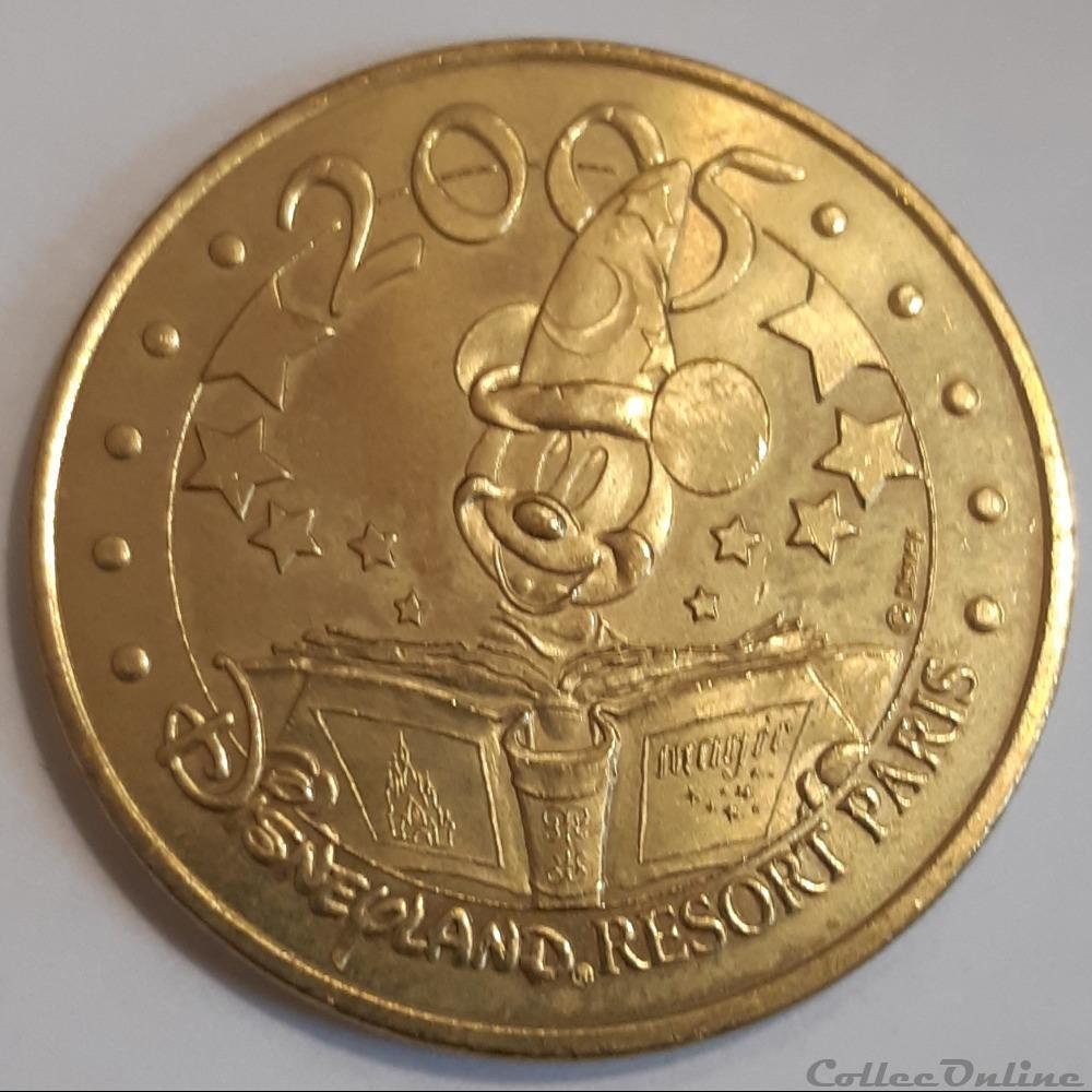 medaille disneyland resort paris mickey magicien