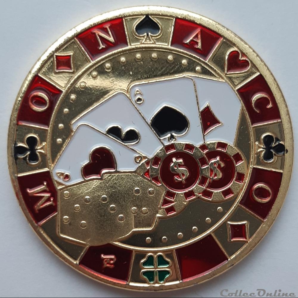 medaille monaco monte carlo