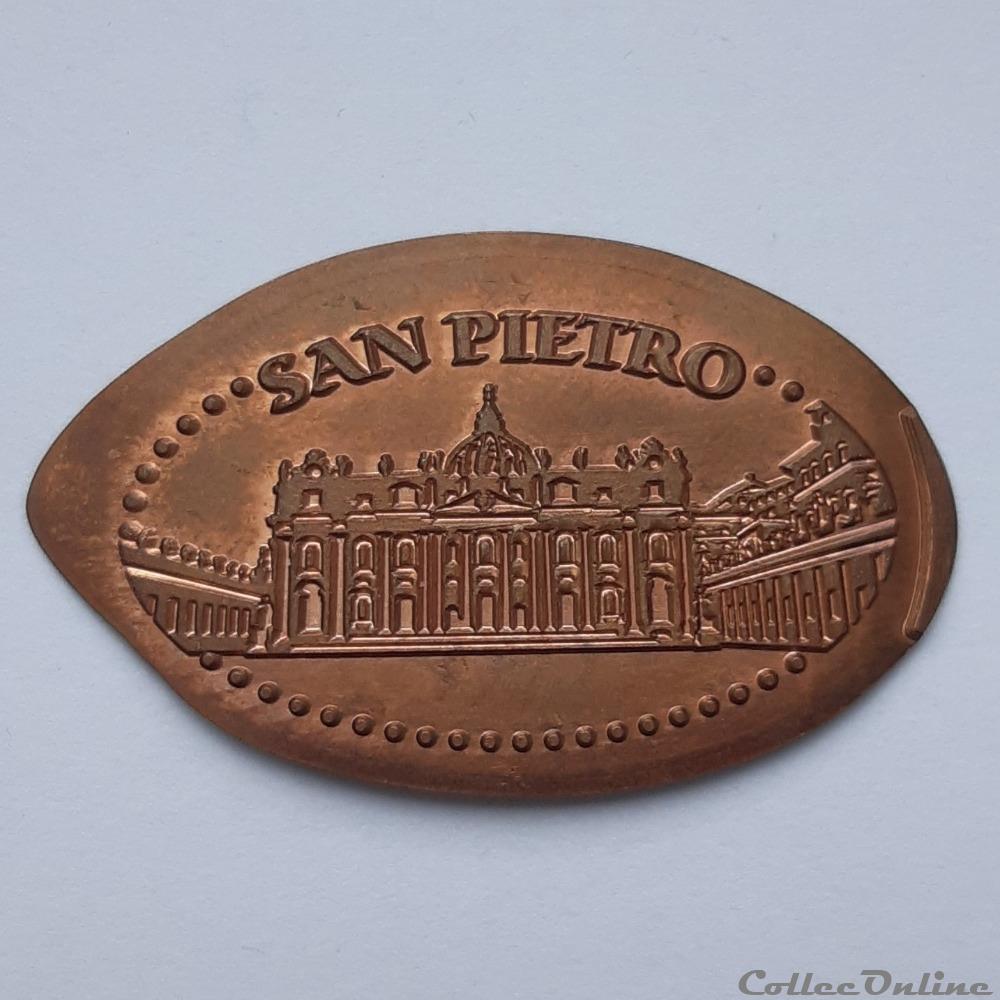 medaille rome san pietro