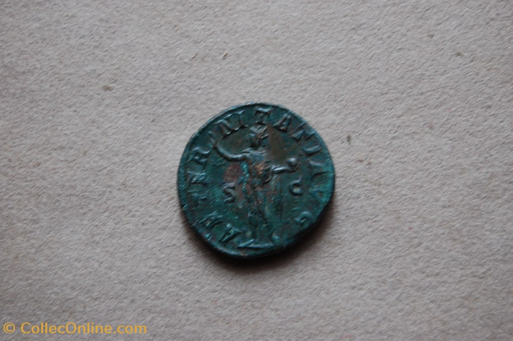 monnaies antiques romaines imperiales republicaines sesterce gordien aeternita