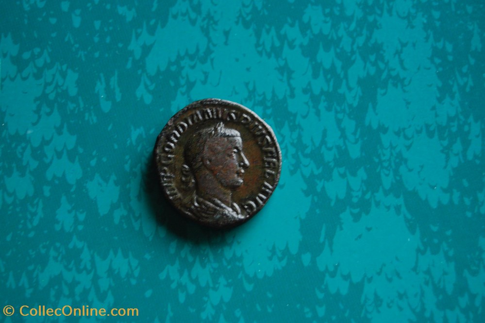 monnaies antiquite av jc ap romaines republicaines imperiales sesterce gordien securitas