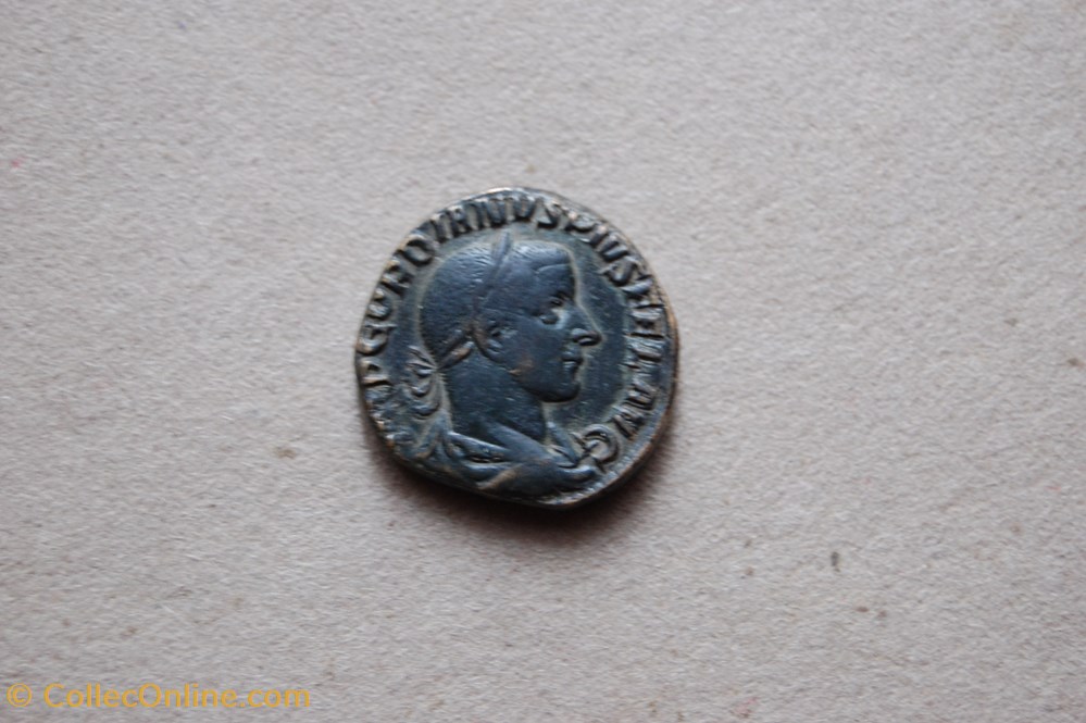 monnaies antiquite av jc ap romaines republicaines imperiales sesterce gordien victoria