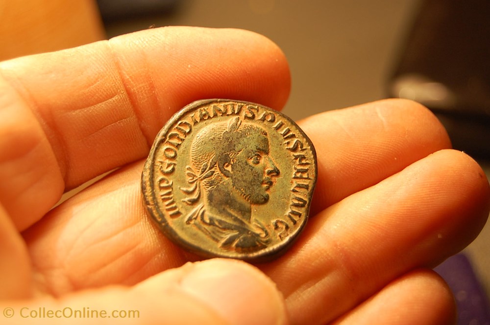 monnaies antiques romaines imperiales et republicaines sesterce gordien fortuna