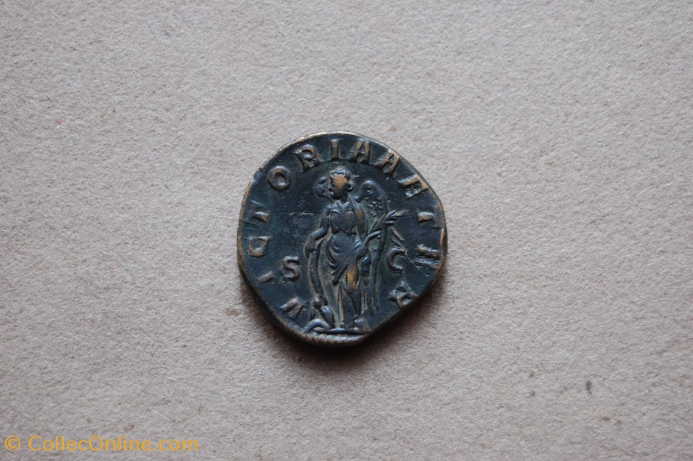 monnaies antiquite av jc ap romaines republicaines imperiales sesterce gordien victoria