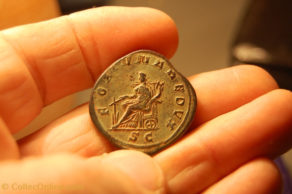 monnaies antiques romaines imperiales et republicaines sesterce gordien fortuna