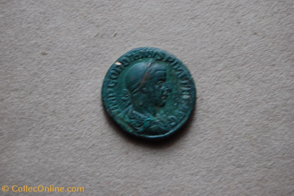 monnaies antiques romaines imperiales republicaines sesterce gordien aeternita