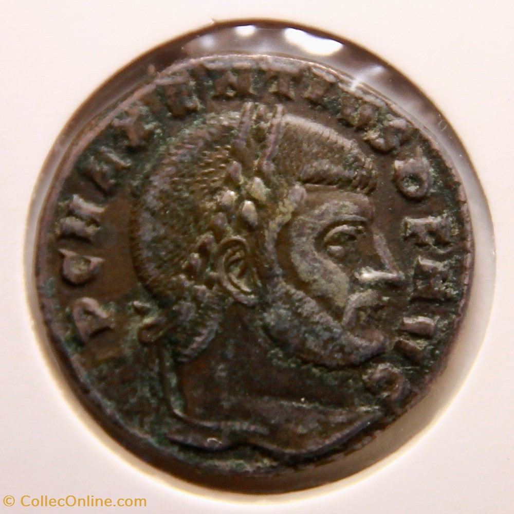 Follis - Maxence (308) monnaies antiques romaines imperiales et republicaines follis maxence 308