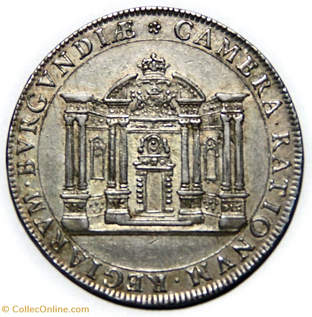 monnaies paranumismatique jetons poids chambre des comptes de dijon 1648 argent