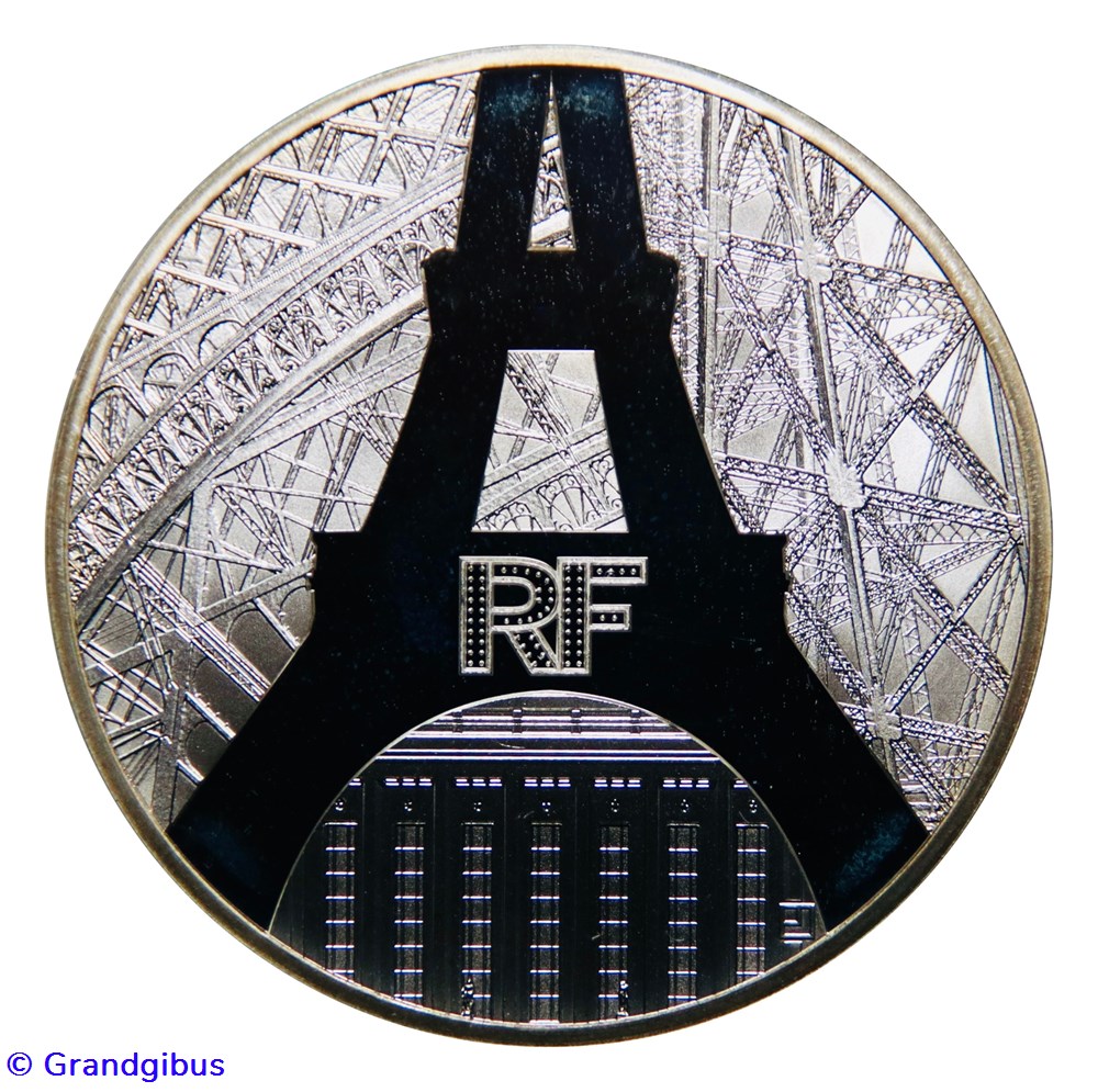 10 € Argent 2014 Tour Eiffel et Palais de Chaillot monnaies euros france 10 argent 2014 tour eiffel et palais de chaillot
