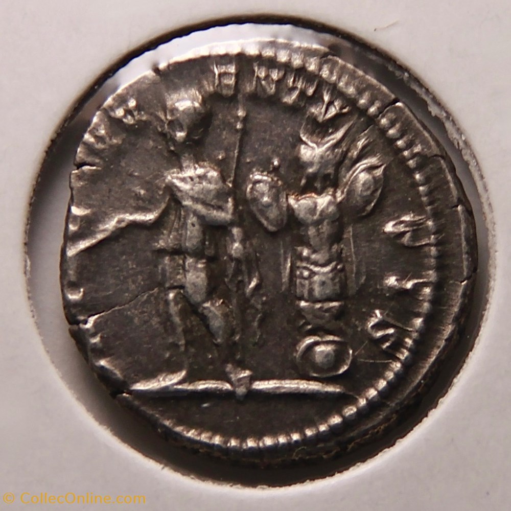 Denier - Géta (200) monnaies antiques romaines imperiales republicaines denier geta 200
