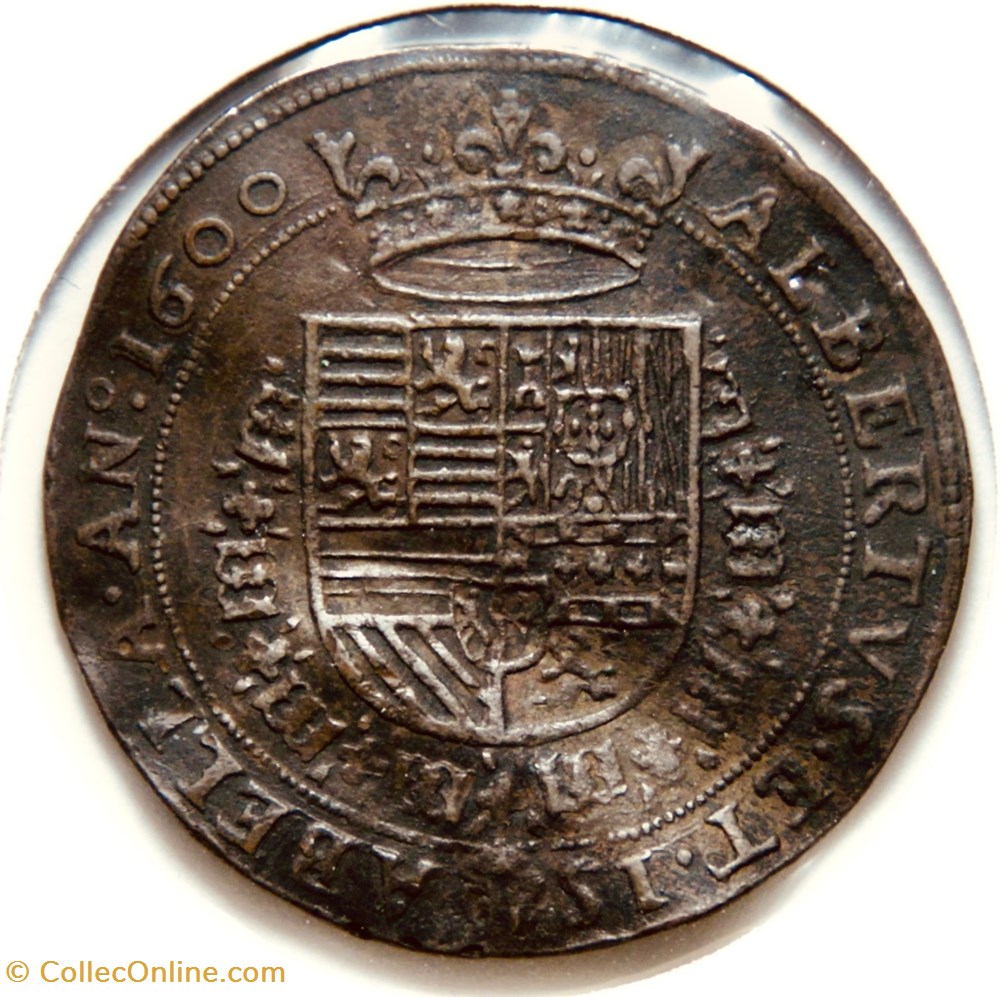 monnaies paranumismatique jetons poids albert isabelle 1600 anvers cuivre annee jubilaire