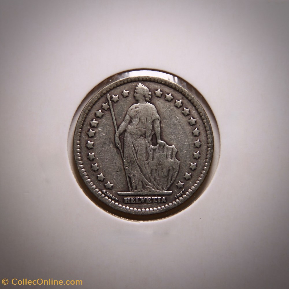 1 Franc 1911 B Helvetia debout monnaies monde suisse 1 franc 1911 b helvetia debout