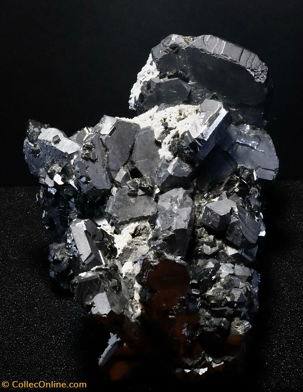 Galène lenticulaire (Dalnegorsk, Russie) 2 mineraux meteorites galene lenticulaire dalnegorsk russie