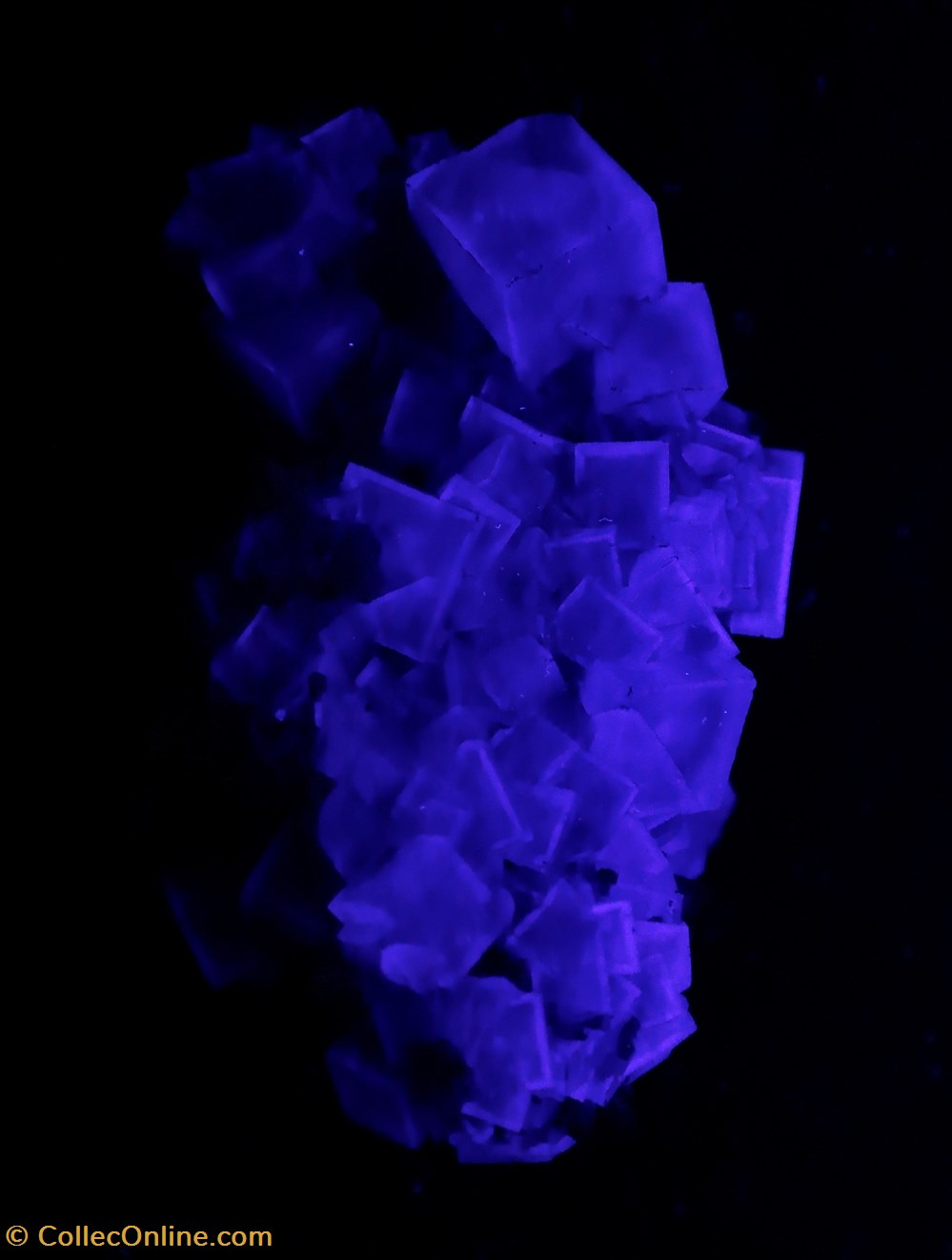 Fluorine (Chine) 2 mineraux meteorites fluorine chine