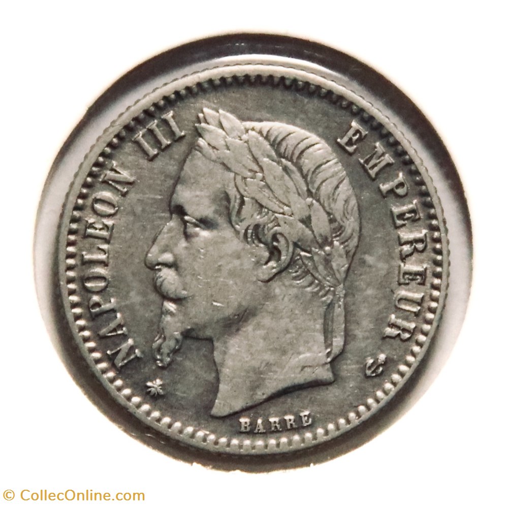 monnaies monde france 50 centimes 1867 napoleon iii tete lauree