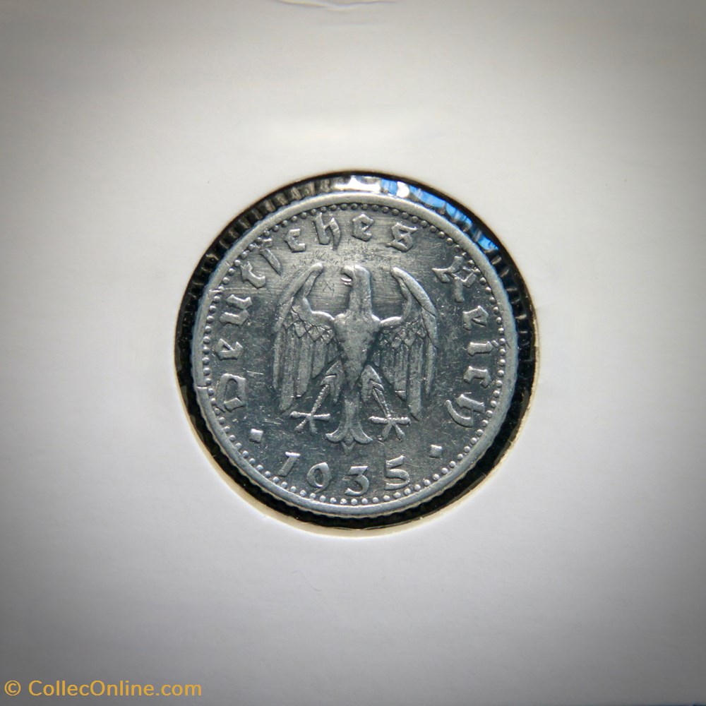 50 Reichspfennig 1935 monnaies monde allemagne 50 reichspfennig 1935