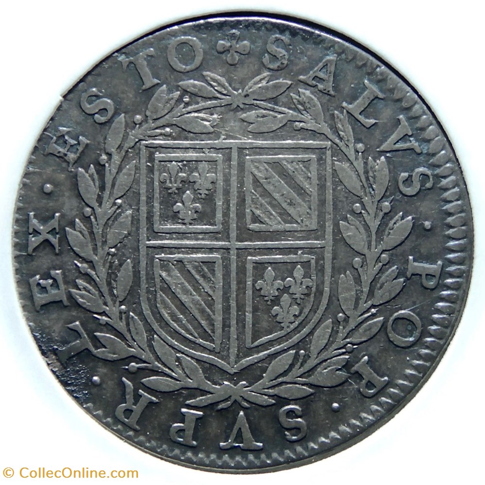 États de Bourgogne. 1619, Argent. Réconciliation de la Régente avec la Cours monnaies paranumismatique jetons poids etats de bourgogne 1619 argent reconciliation de la regente avec la cours