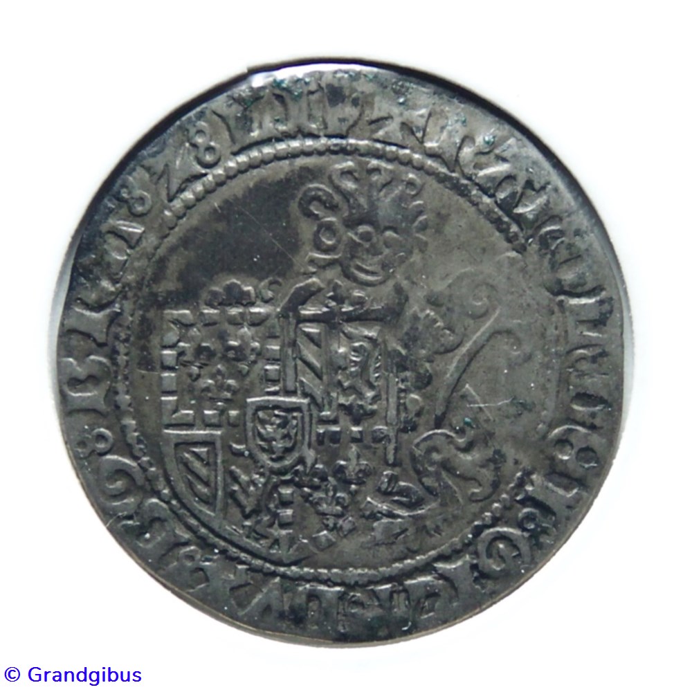 Charles le Téméraire - Briquet 1475 Anvers monnaies europe medievale pays bas bourguignons charles le temeraire briquet 1475 anvers