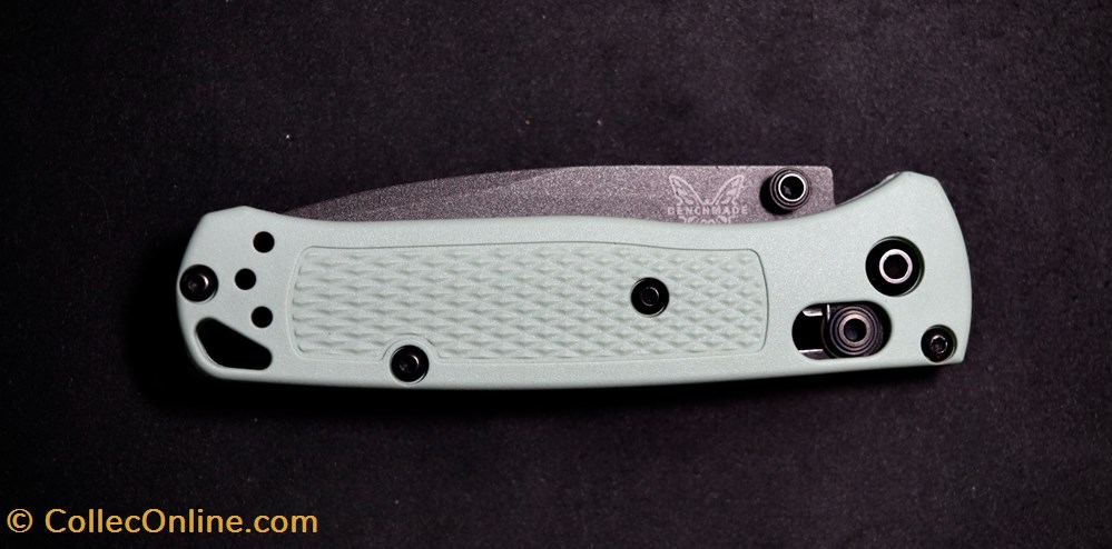 Benchmade - Mini bugout Sea Foam 3 couteaux poches benchmade mini bugout sea foam