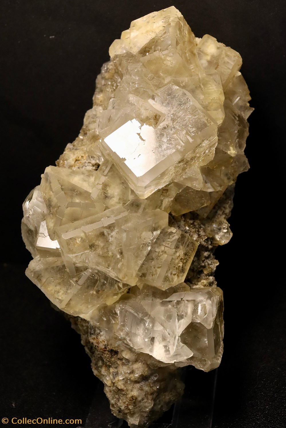 Fluorine (Dalnegorsk, Russie) mineraux meteorites fluorine dalnegorsk russie