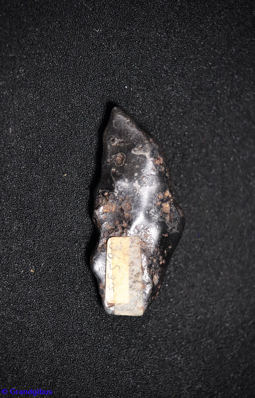 mineraux meteorites sikhote aline regmaglypte meteorite