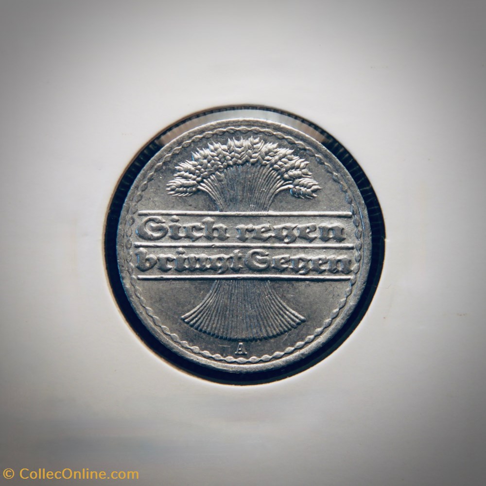 monnaies monde allemagne 50 pfennig 1920 a